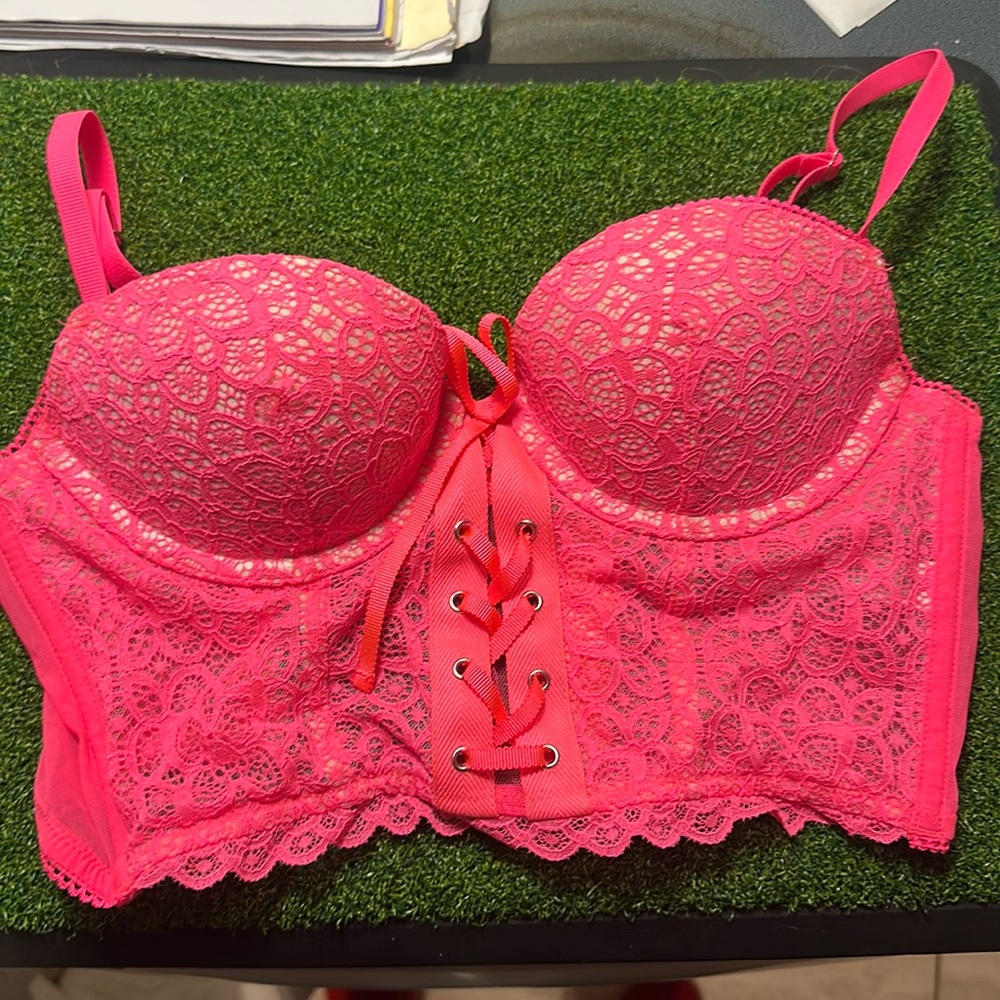 Pink Corset Victoria Secret